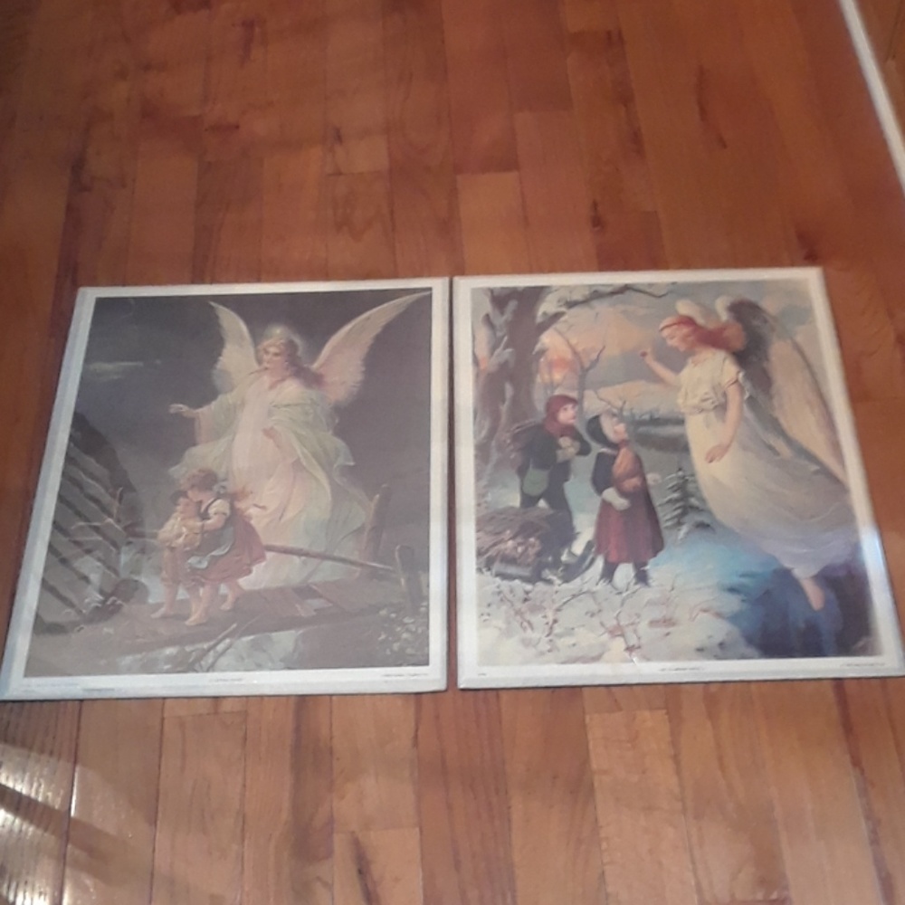 Set of 2 Guardian Angels Prints